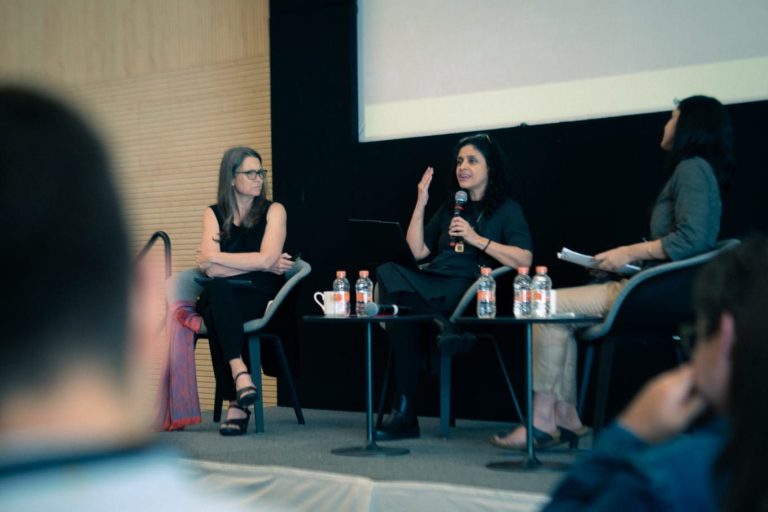 Anita at the Global Fund for a New Economy's convening on the 'Political Economy of AI, Data, and Digital Technologies' in Mexico City, Mexico