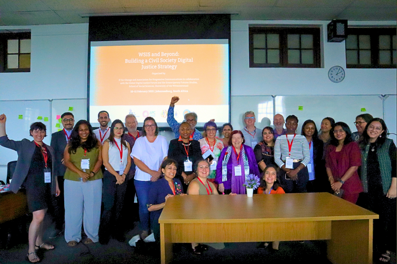 Our Civil Society Strategy Convening, 'WSIS and Beyond: Building a Civil Society Digital Justice Strategy', in Johannesburg, South Africa.