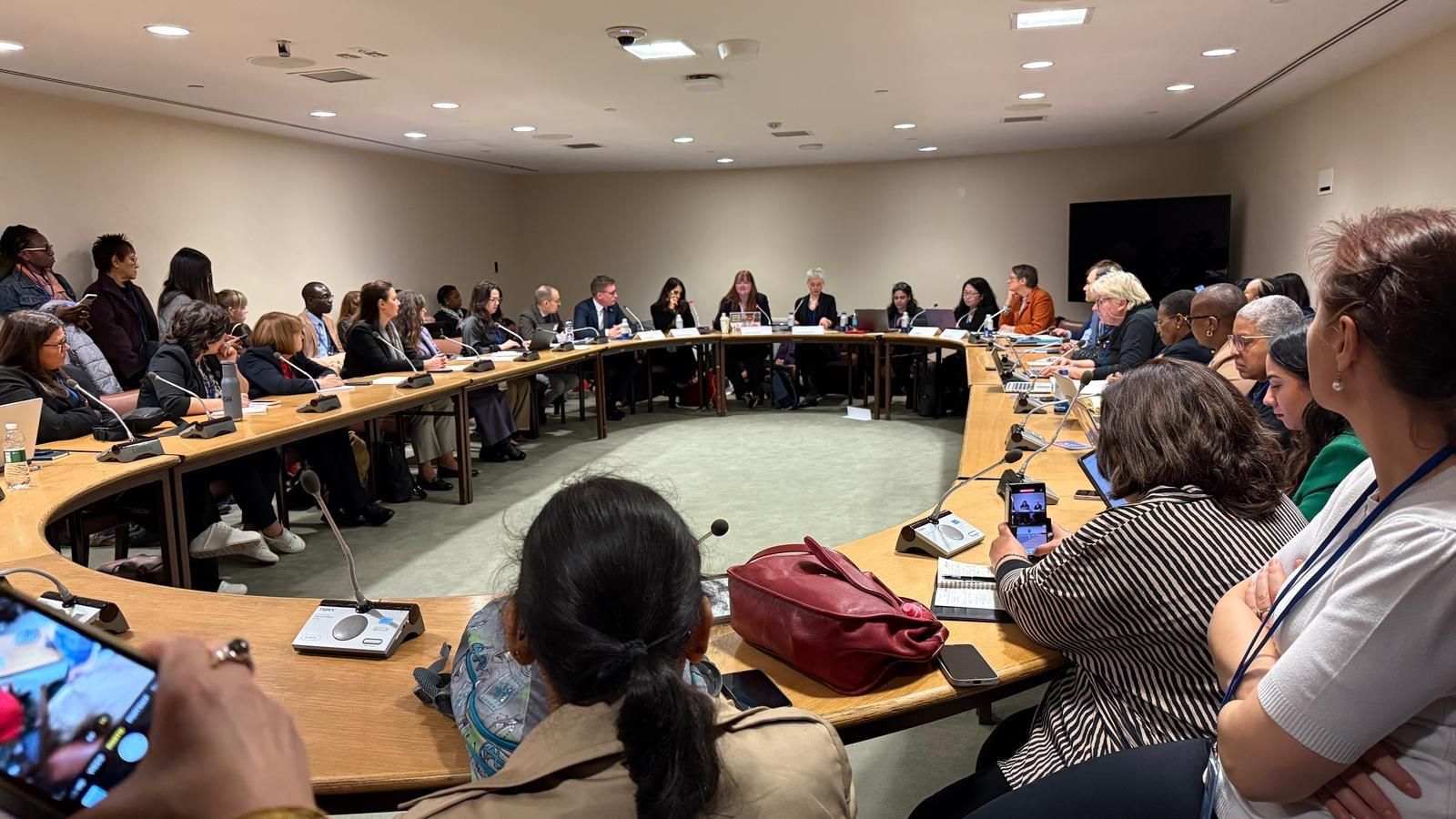 Our formal CSW69 side event on 'Gender Equality in the Platform Economy: Evolving a Policy Agenda for Beijing+30' in New York, USA